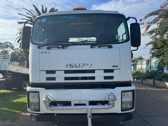 2010 Isuzu F Series FVZ 1400 WHITE