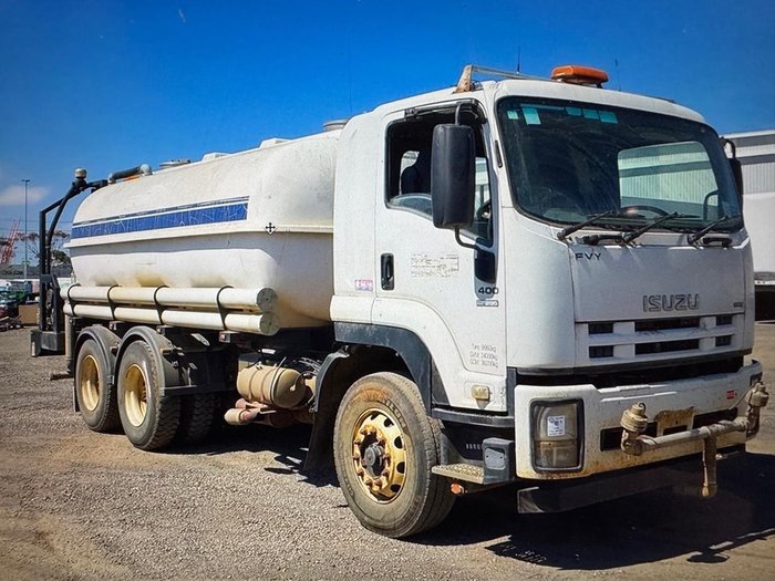 2010 Isuzu F Series FVZ 1400 WHITE