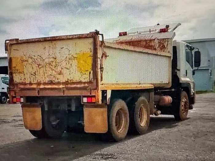 2012 Isuzu F Series FVZ 1400 WHITE
