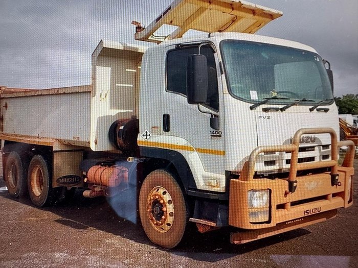 2012 Isuzu F Series FVZ 1400 WHITE