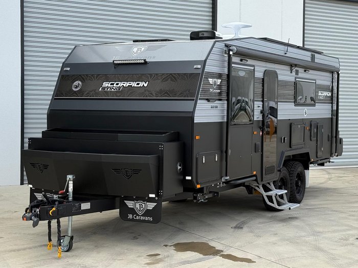 2025 JB Caravans Scorpion Sting 22' Fd Large Ensuite Cafe