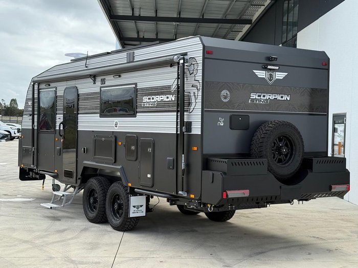 2025 JB Caravans Scorpion Sting 22' Fd Large Ensuite Cafe