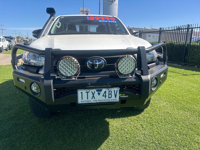 2021 Toyota Hilux SR GUN126R 4X4 Dual Range Glacier White