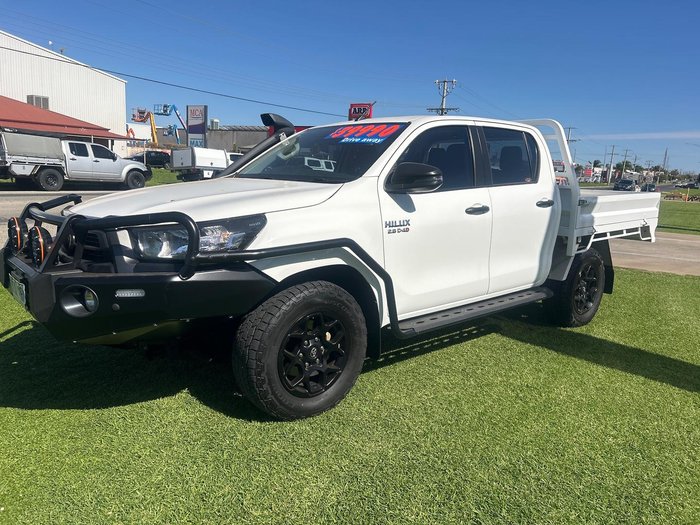 2021 Toyota Hilux SR GUN126R 4X4 Dual Range Glacier White