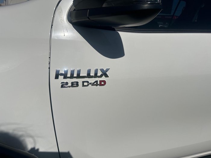 2021 Toyota Hilux SR GUN126R 4X4 Dual Range Glacier White