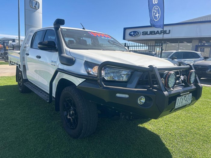 2021 Toyota Hilux SR GUN126R 4X4 Dual Range Glacier White