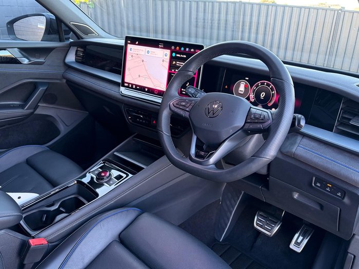 2025 Volkswagen Tayron 195TSI R-Line R4 MY25 Four Wheel Drive Pure White