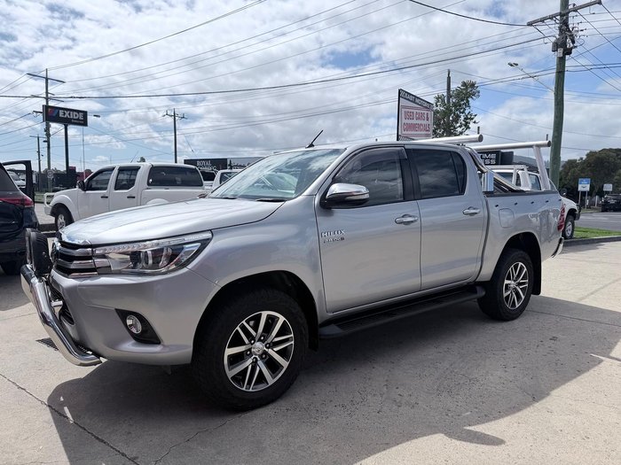 2015 Toyota Hilux SR5 GUN126R 4X4 Dual Range Silver Sky