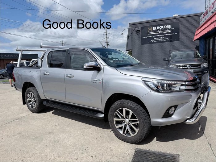 2015 Toyota Hilux SR5 GUN126R 4X4 Dual Range Silver Sky