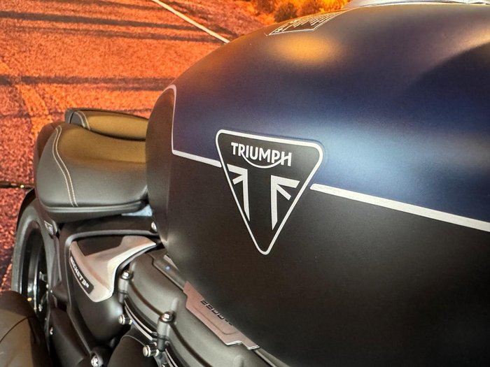 2025 Triumph Rocket 3 R Storm Rocket Blue
