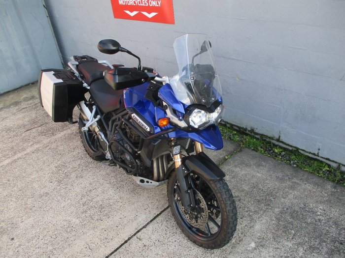 2012 Triumph TIGER EXPLORER BLUE