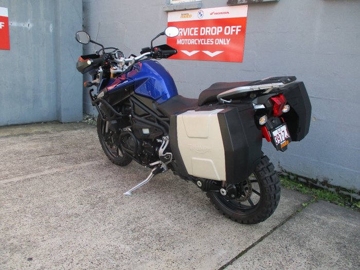 2012 Triumph TIGER EXPLORER BLUE