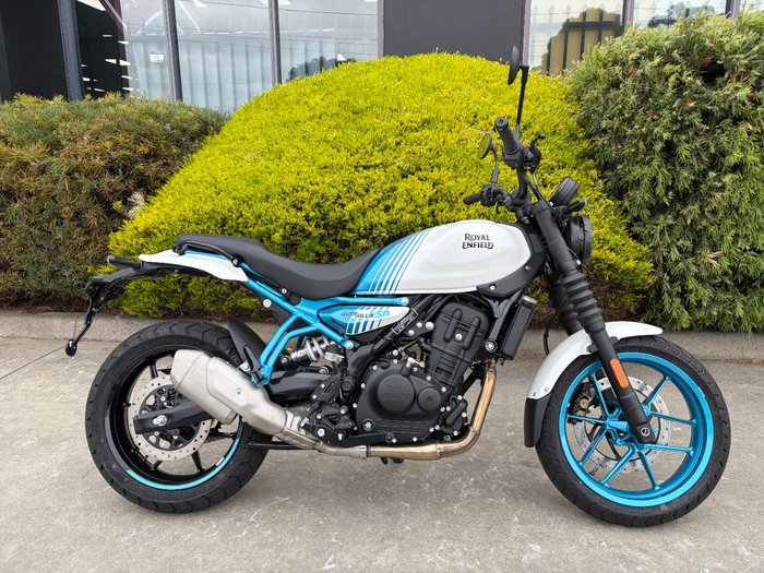 2026 Royal Enfield Guerrilla 450 Brava Blue