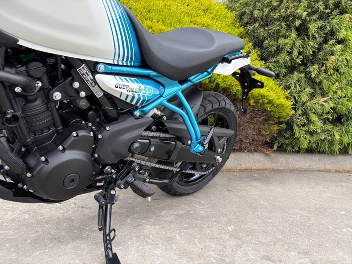 2026 Royal Enfield Guerrilla 450 Brava Blue