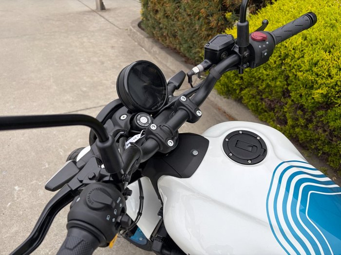 2026 Royal Enfield Guerrilla 450 Brava Blue