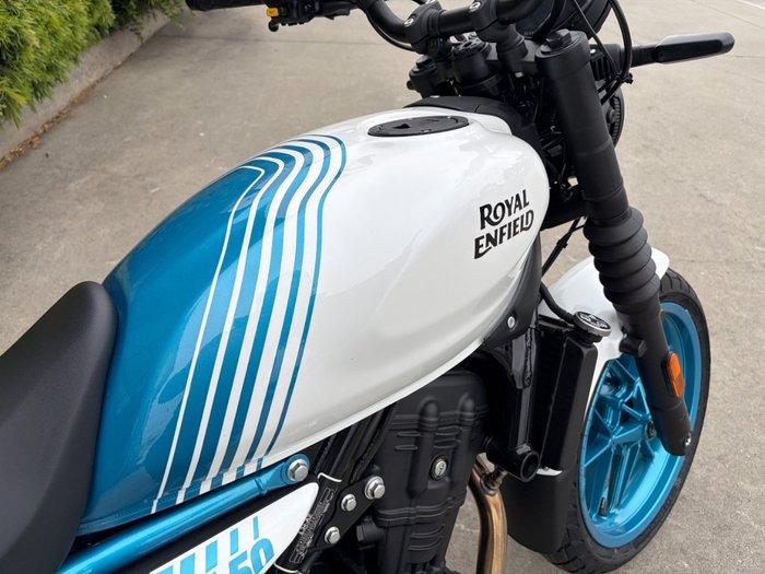 2026 Royal Enfield Guerrilla 450 Brava Blue