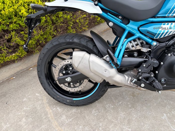 2026 Royal Enfield Guerrilla 450 Brava Blue