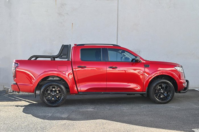 2023 GWM Ute Cannon Vanta NPW 4X4 Dual Range Scarlet Red