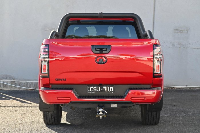 2023 GWM Ute Cannon Vanta NPW 4X4 Dual Range Scarlet Red