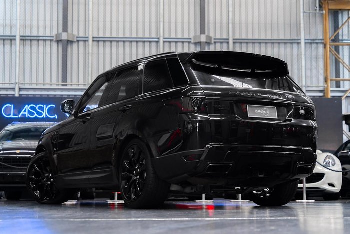 2018 Land Rover Range Rover Sport SDV6 SE L494 MY18 4X4 Dual Range Santorini Black