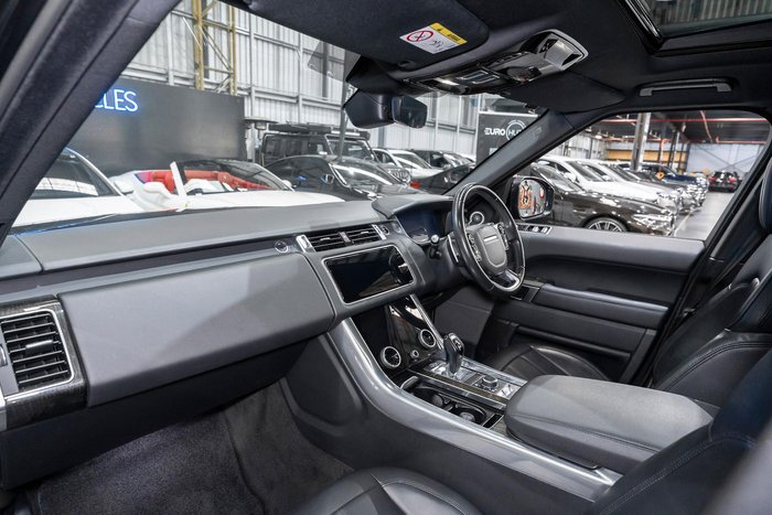 2018 Land Rover Range Rover Sport SDV6 SE L494 MY18 4X4 Dual Range Santorini Black