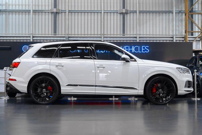 2020 Audi Q7 45 TDI 4M MY20 Four Wheel Drive Glacier White