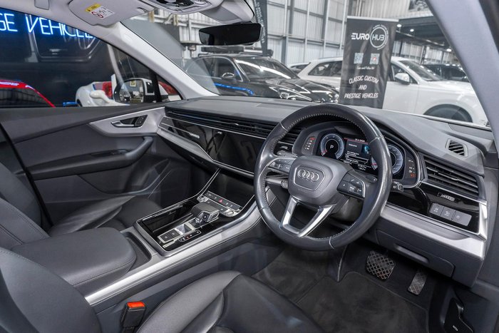 2020 Audi Q7 45 TDI 4M MY20 Four Wheel Drive Glacier White