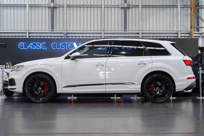 2020 Audi Q7 45 TDI 4M MY20 Four Wheel Drive Glacier White