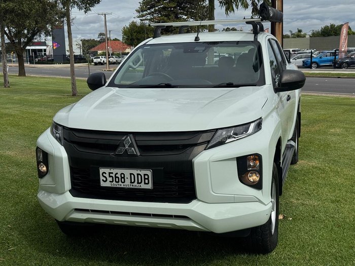 2020 Mitsubishi Triton GLX+ MR MY20 4X4 Dual Range White