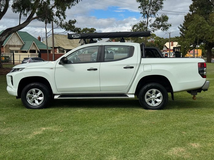 2020 Mitsubishi Triton GLX+ MR MY20 4X4 Dual Range White
