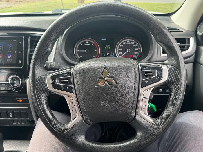 2020 Mitsubishi Triton GLX+ MR MY20 4X4 Dual Range White