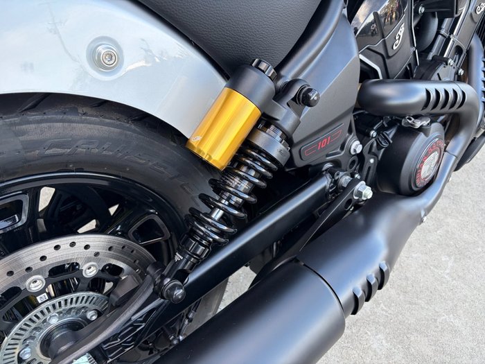 2025 Indian SCOUT 101 White