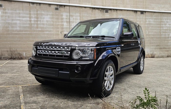 2012 Land Rover Discovery 4 TdV6 Series 4 MY12 4X4 Constant Santorini Black