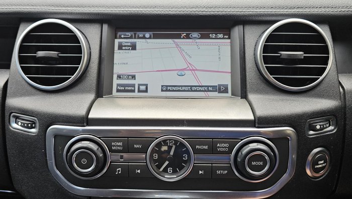 2012 Land Rover Discovery 4 TdV6 Series 4 MY12 4X4 Constant Santorini Black