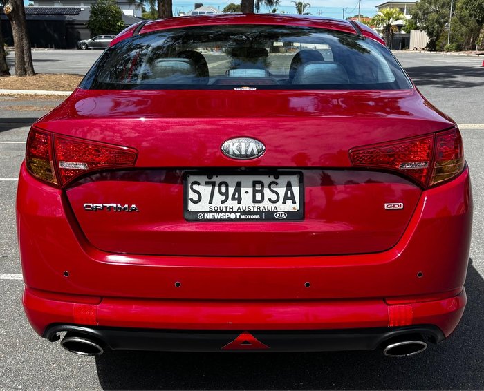 2013 Kia Optima Si TF MY13 Temptation Red