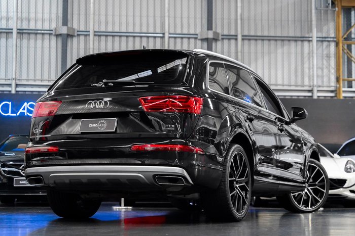2016 Audi Q7 TDI 4M MY17 Four Wheel Drive Night Black