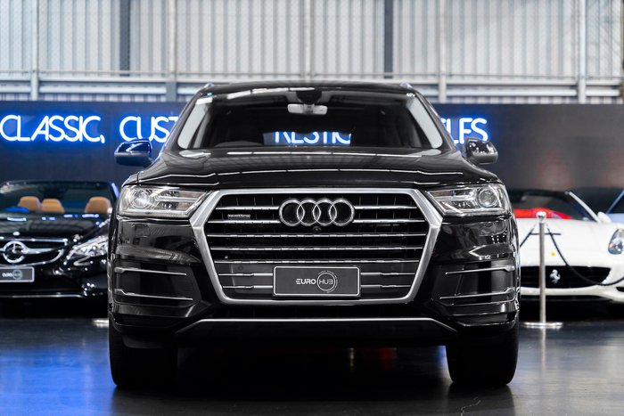 2016 Audi Q7 TDI 4M MY17 Four Wheel Drive Night Black