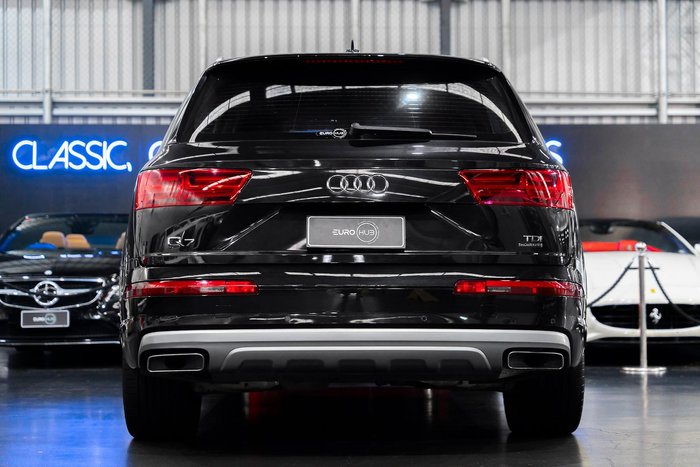 2016 Audi Q7 TDI 4M MY17 Four Wheel Drive Night Black