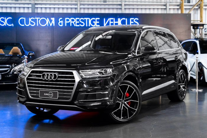 2016 Audi Q7 TDI 4M MY17 Four Wheel Drive Night Black