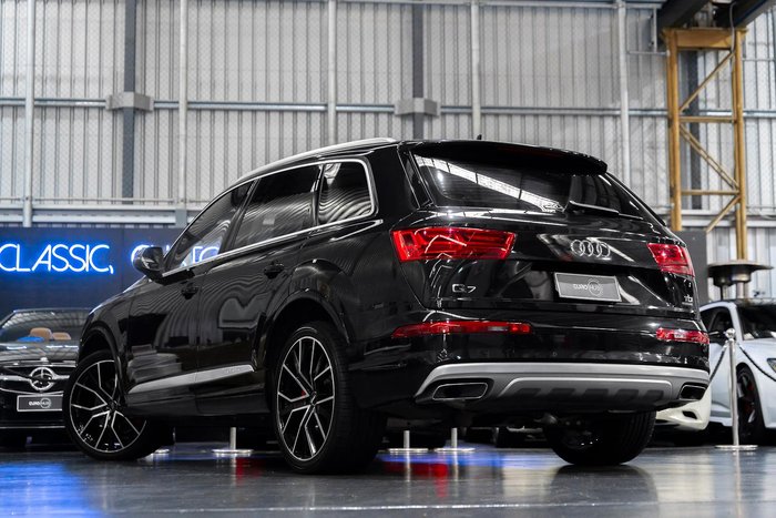 2016 Audi Q7 TDI 4M MY17 Four Wheel Drive Night Black