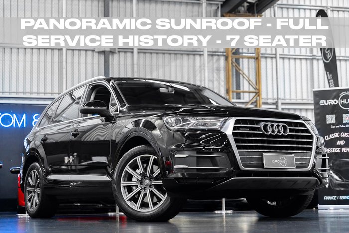 2016 Audi Q7 TDI 4M MY16 Four Wheel Drive Night Black