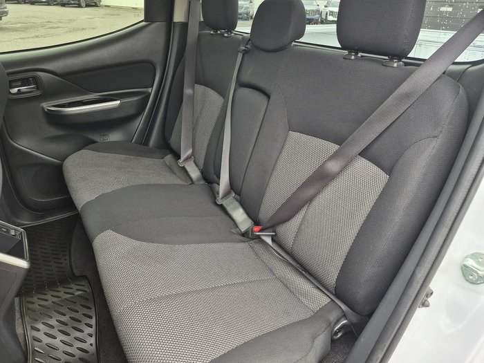 2021 Mitsubishi Triton GLS MR MY22 4X4 Dual Range White