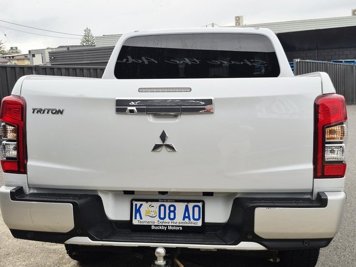 2021 Mitsubishi Triton GLS MR MY22 4X4 Dual Range White