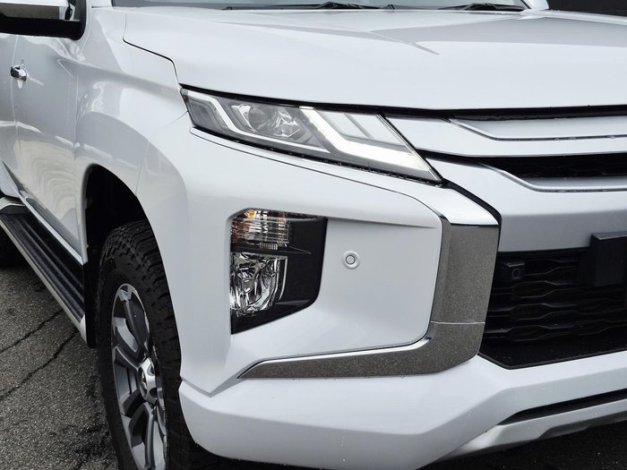 2021 Mitsubishi Triton GLS MR MY22 4X4 Dual Range White