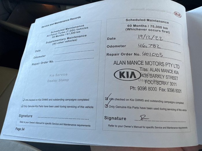 2017 Kia Carnival Platinum