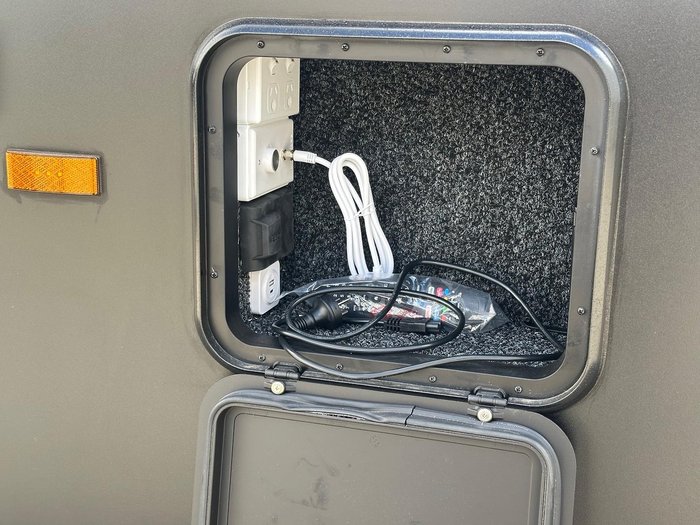 2026 JB Caravans 21'6 Scorpion Sting Rear Door