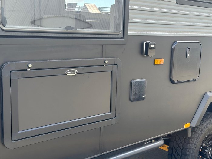 2026 JB Caravans 21'6 Scorpion Sting Rear Door