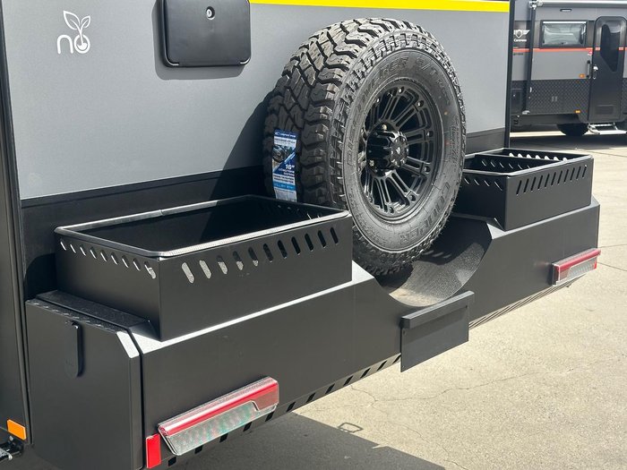 2026 JB Caravans 21'6 Scorpion Sting Rear Door