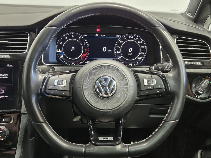 2020 Volkswagen Golf R 7.5 MY20 Four Wheel Drive Deep Black