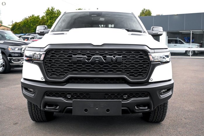 2025 RAM 1500 Rebel Hurricane SO DT MY25 4X4 Dual Range Bright White